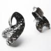 Curled Barnacle Form Stud Earrings - £49.00 (PJB5)